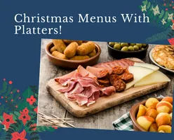 Christmas Menus With Platters!